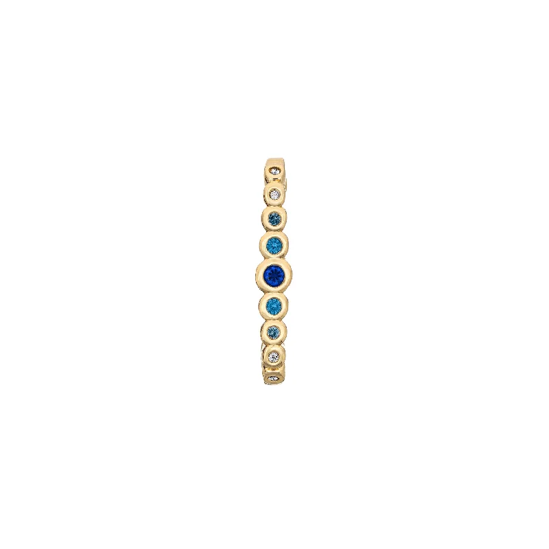 Archer Suspension Earring - Blue