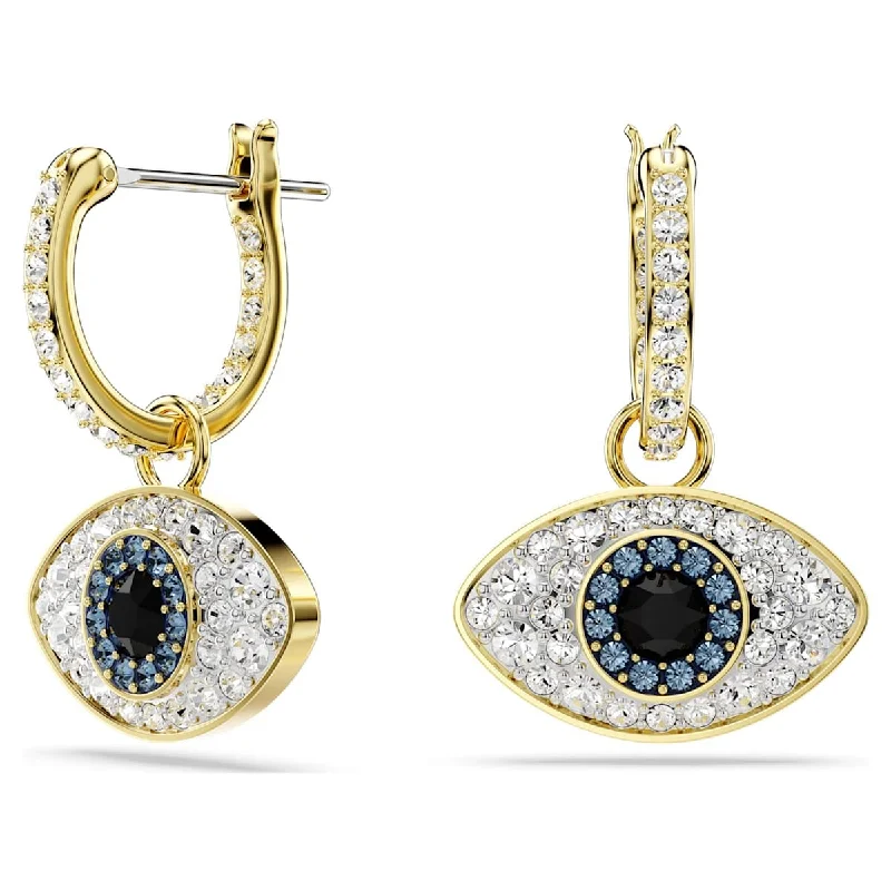 Swarovski Evil Eye Drop Earrings