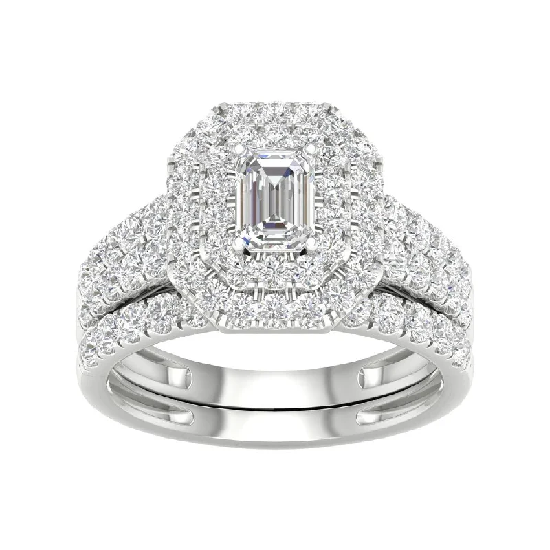 14K 1.50ct Diamond Bridal Ring