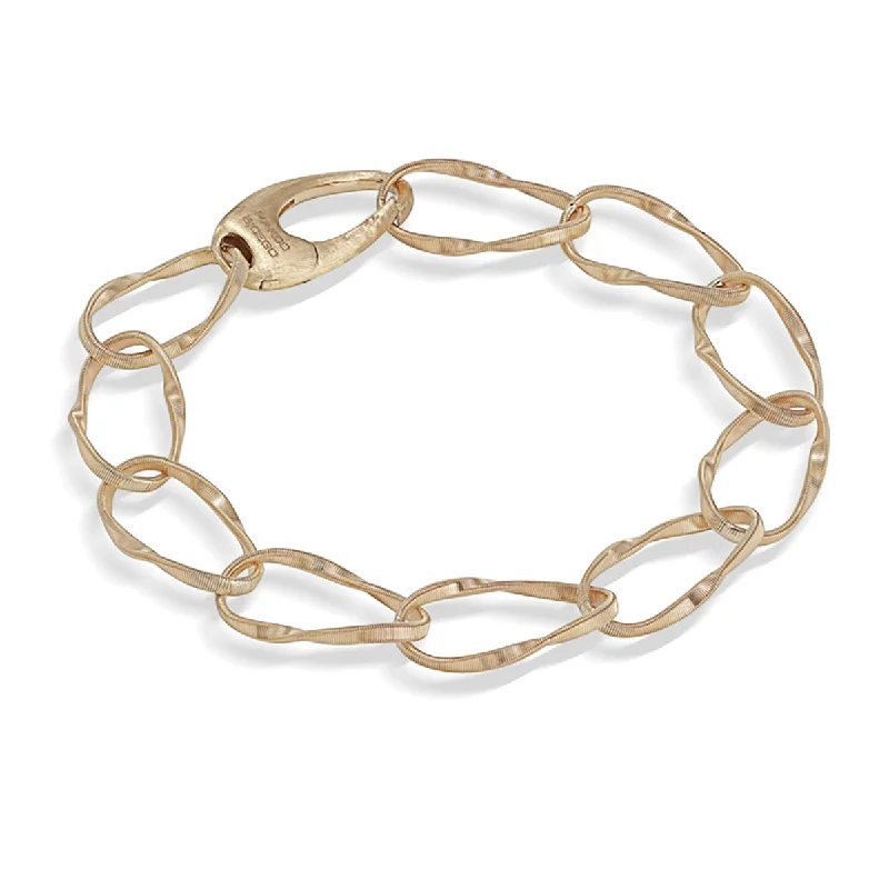 18K Yellow Gold Single Strand Bracelet