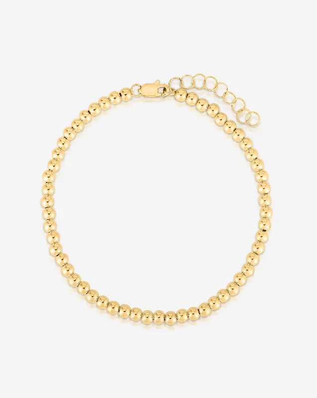 Petite Gold Bead Bracelet