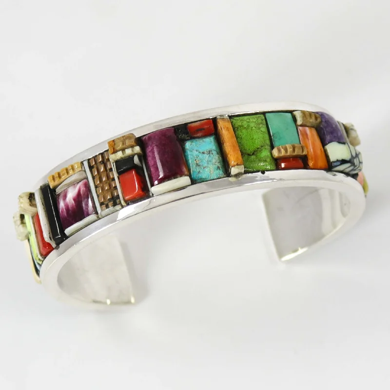 Colorful Inlay Cuff