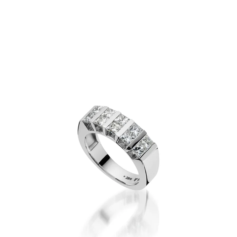 Devotion Wide Diamond Ring