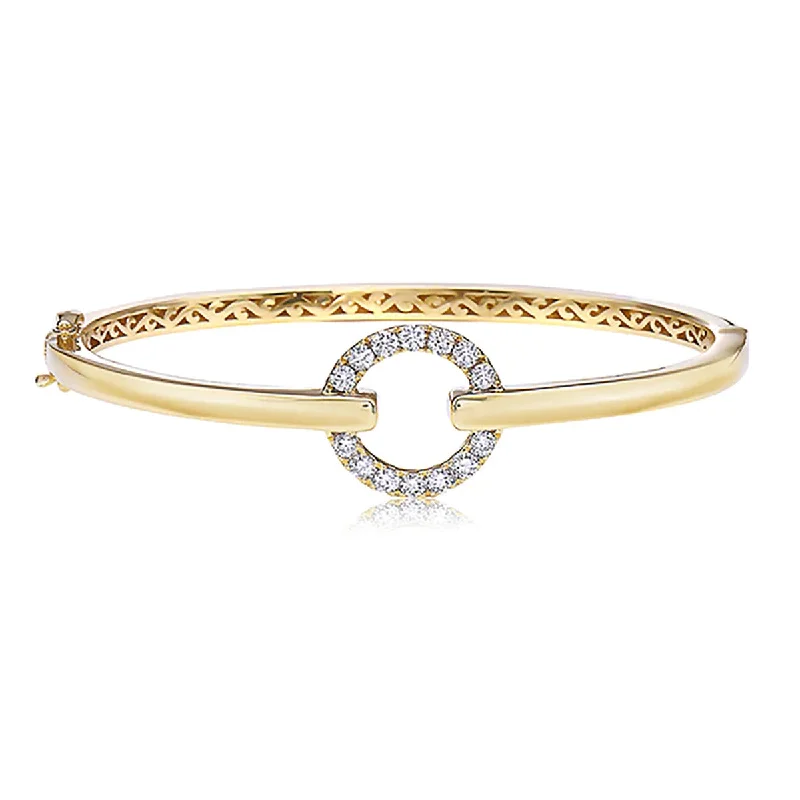 Diamond Circle Stacking Bracelet