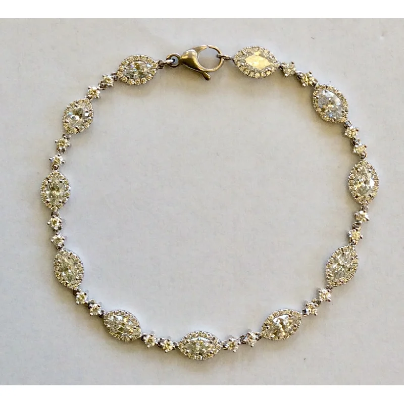 Marquise Diamond Bracelet