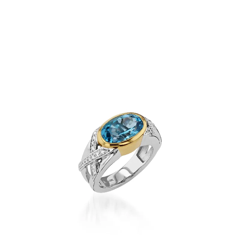 Paris X/O Gemstone Ring