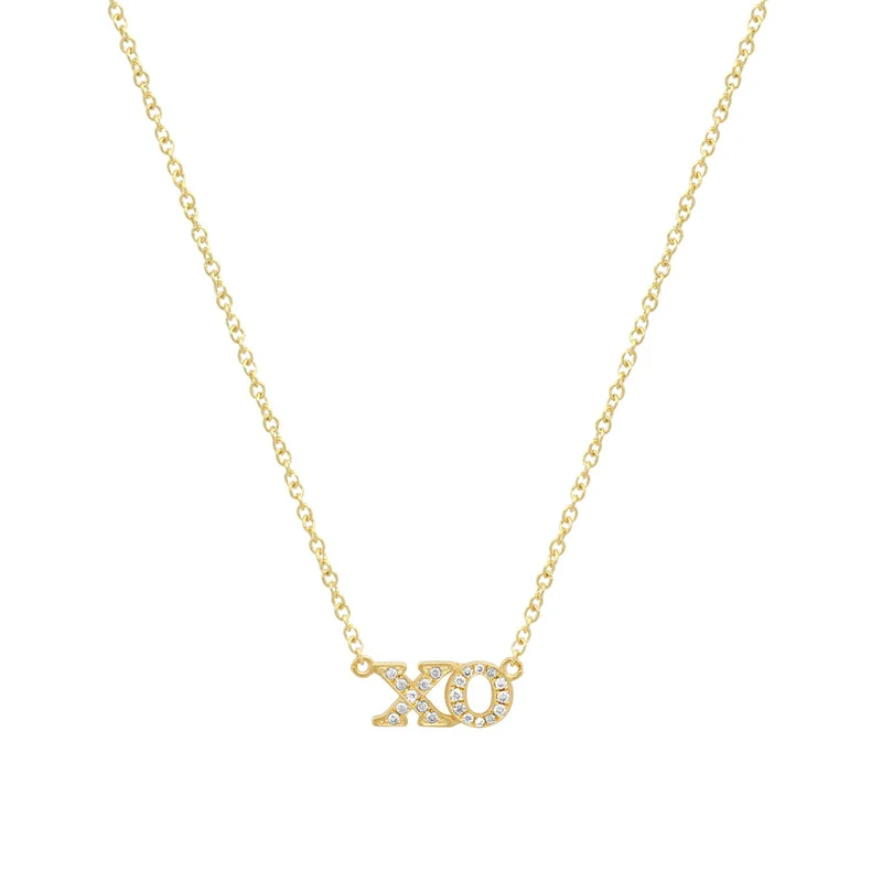 Diamond XO Necklace